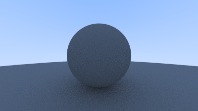 Diffuse sphere with no shadow acne